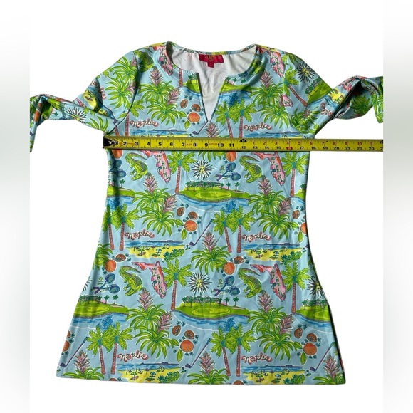 Kaeli Smith Activewear Teegan Tunic Top Women small Naples Florida destinations - Picture 3 of 5